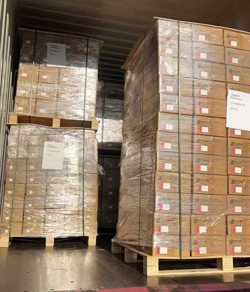 shipping and packing