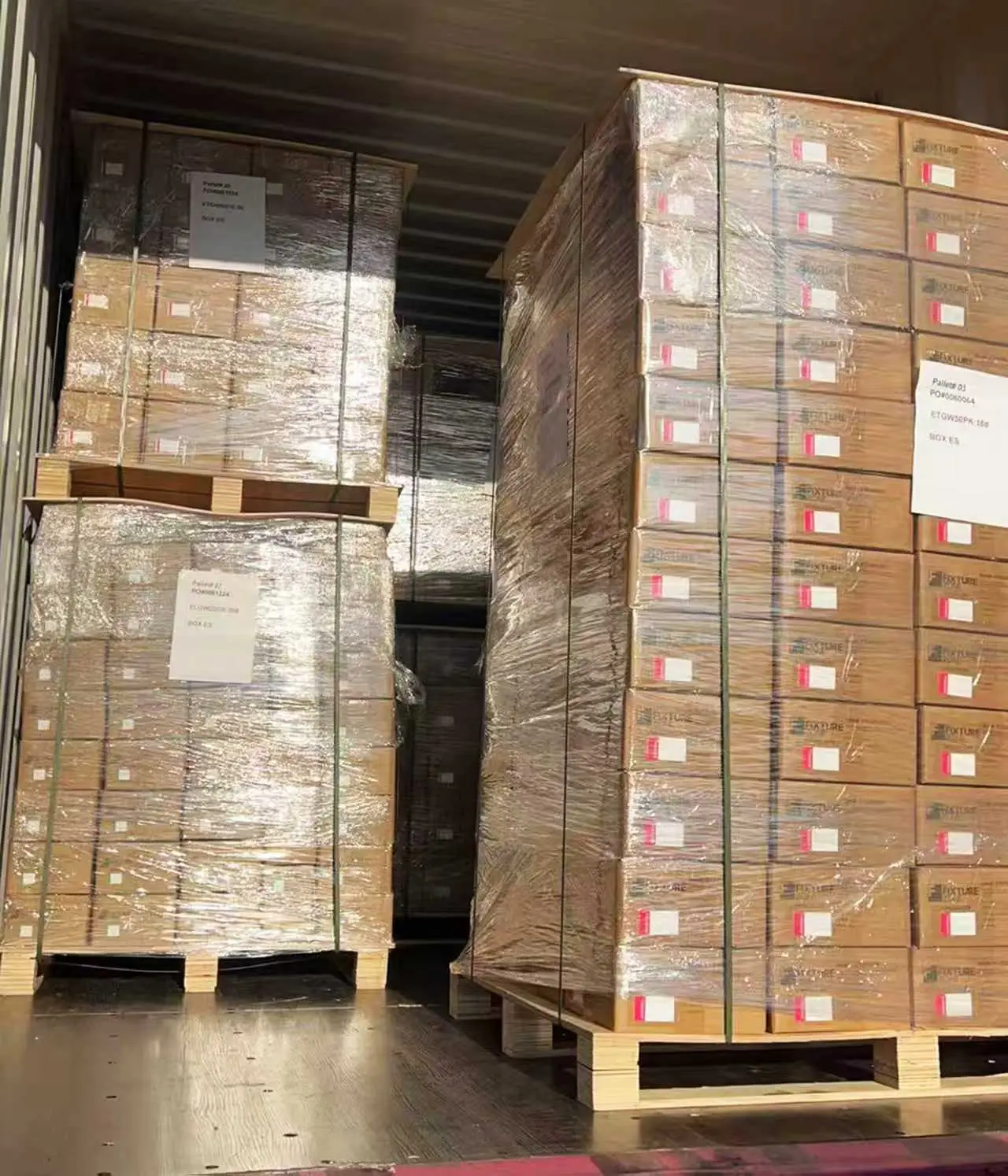 shipping and packing