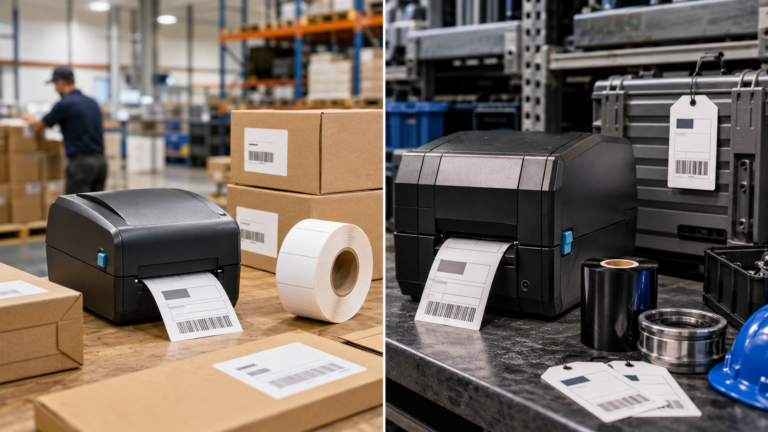 direct thermal vs thermal transfer labels